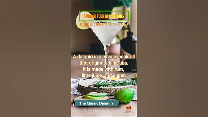 The Classic Daiquiri #drinks  #cocktails