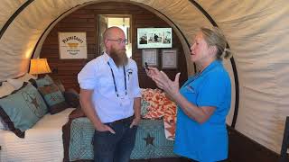 Inside These Luxury Covered Wagons That Are Taking Glamping To The Next Level!