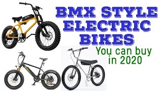 Best BMX style Electric Bikes 2020 | Ebike Updates
