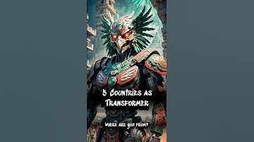 Amazing Countries as Transformers - part 1 #shorts #transformers Amazing Countries Draw by #aitools