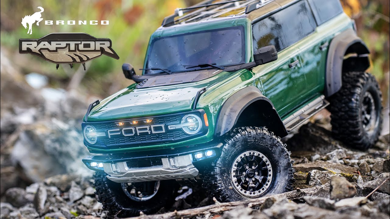 New Ford Bronco Raptor Traxxas TRX4 / H-Tech Custom