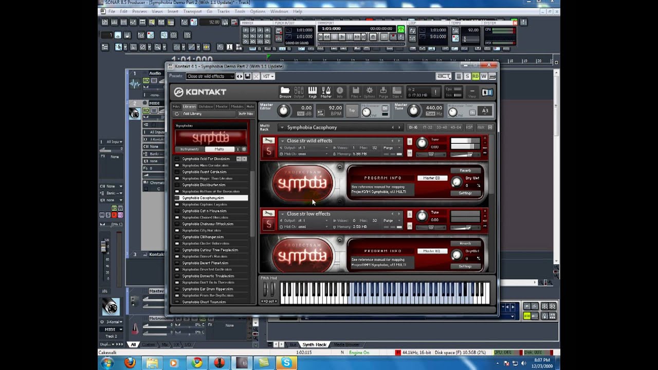 how to use edirol orchestral vst