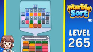 Marble Sort Level 265 Solution Walkthrough