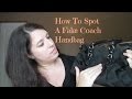 HOW TO SPOT A FAKE COACH HANDBAG