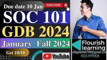 SOC101 GDB Solution 2024/ SOC101 GDB 2024/ SOC101 GDB Solution Fall 2023/ SOC101 GDB 2024 Solution