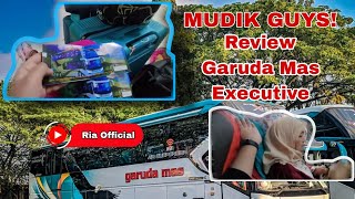 Jakarta - Bojonegoro Naik Bus PO Garuda Mas Executive | Review Bus Garuda Mas Executive