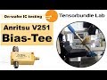 Bias Tee in On-wafer IC Testing