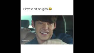 How to hit on girls 🤣🤣  #kdrama #korean #movie #shorts #edit #kimwoobin #handsome #hit #on #girls
