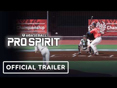 eBaseball Pro Spirit 2026 - Official Launch Trailer