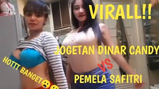 Video Virall!! Jogetan Dinar Candy VS Pamela Safitri🤤🤤