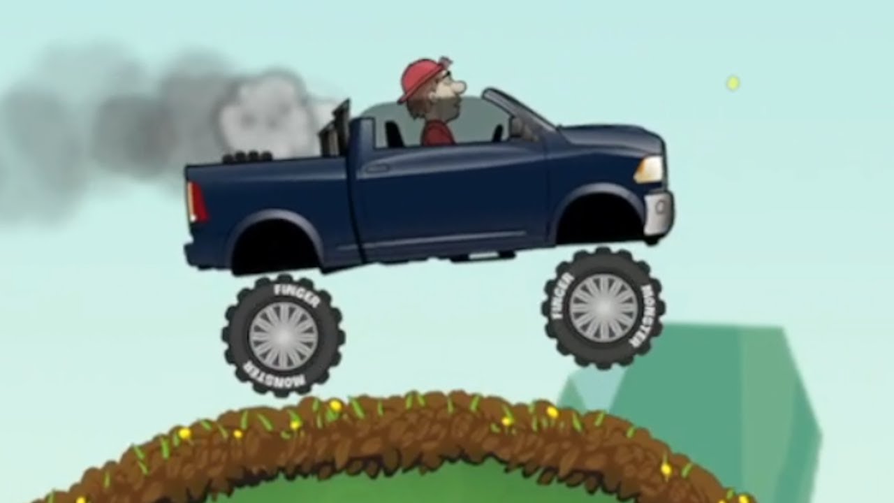 Hill Climb Racing with Super Diesel 4x4 Longplay (ipad, iOS)