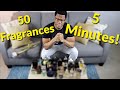 50 Fragrances in 5 Minutes!!