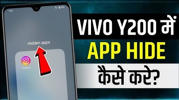 How To Hide Apps In Vivo Y200 5g | vivo y200 5g me app hide setting kaise kare | vivo y200 app hide