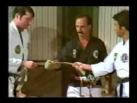 Sensei James H. Coffman performing Kata and knife ...