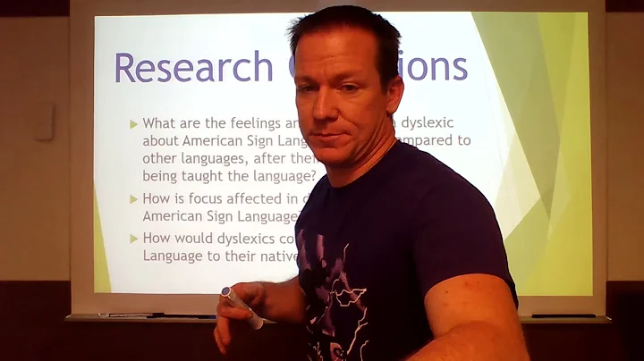 Qualitative Presentation by Brad Tyra