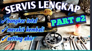 servis mesin jahit tradisional/jadul