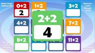 Addition Song +2 from Maths Songs: Addition HD iPad App