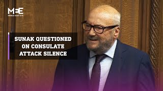 George Galloway Slams Pm Sunak For Failing To Address The Israeli Attack On The Iranian Consulate