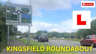 Kingswood Driving Test Routes Kingsfield Roundabout.