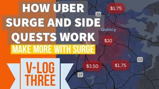 How Uber's Surge Redzones and side quests work