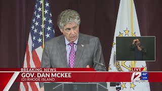 VIDEO NOW: RI Gov. McKee discusses COVID-19 response