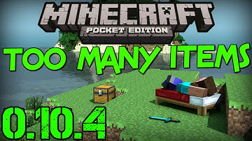 The Too Many Items Mod Minecraft Pe 0.10.4 (DOWNLOAD)