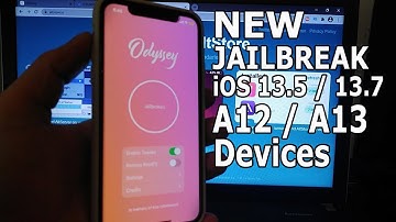 How to jailbreak iOS 13 - 13.5 - 13.7 With Odyssey Support A12 / A13!