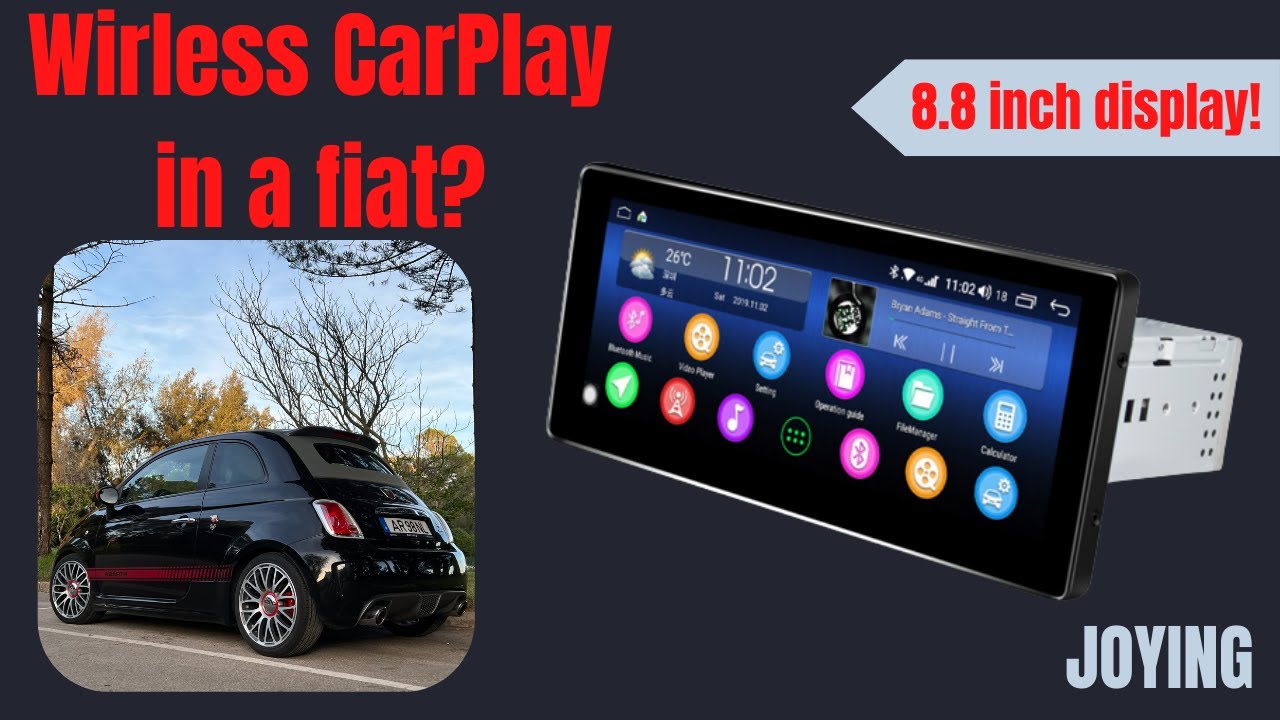 Joying 10.25 1Din Bluetooth Radio Android 10.0 Car Stereo