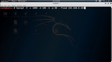 Hping3   SYN Flooding