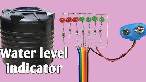 Simple water-level indicator circuit