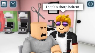 QUIMIC BECOMES A BARBER - Roblox Brookhaven 🏡RP - Funny Moments (MEMES)
