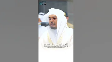 وعباد الرحمن الذين يمشون على الأرض هونا قرآن كريم ياسر الدوسري 