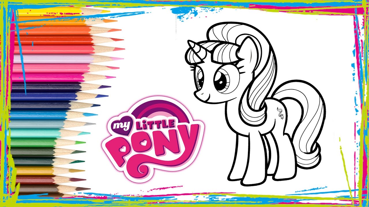 Watch This Pony Come To Life With Markers!