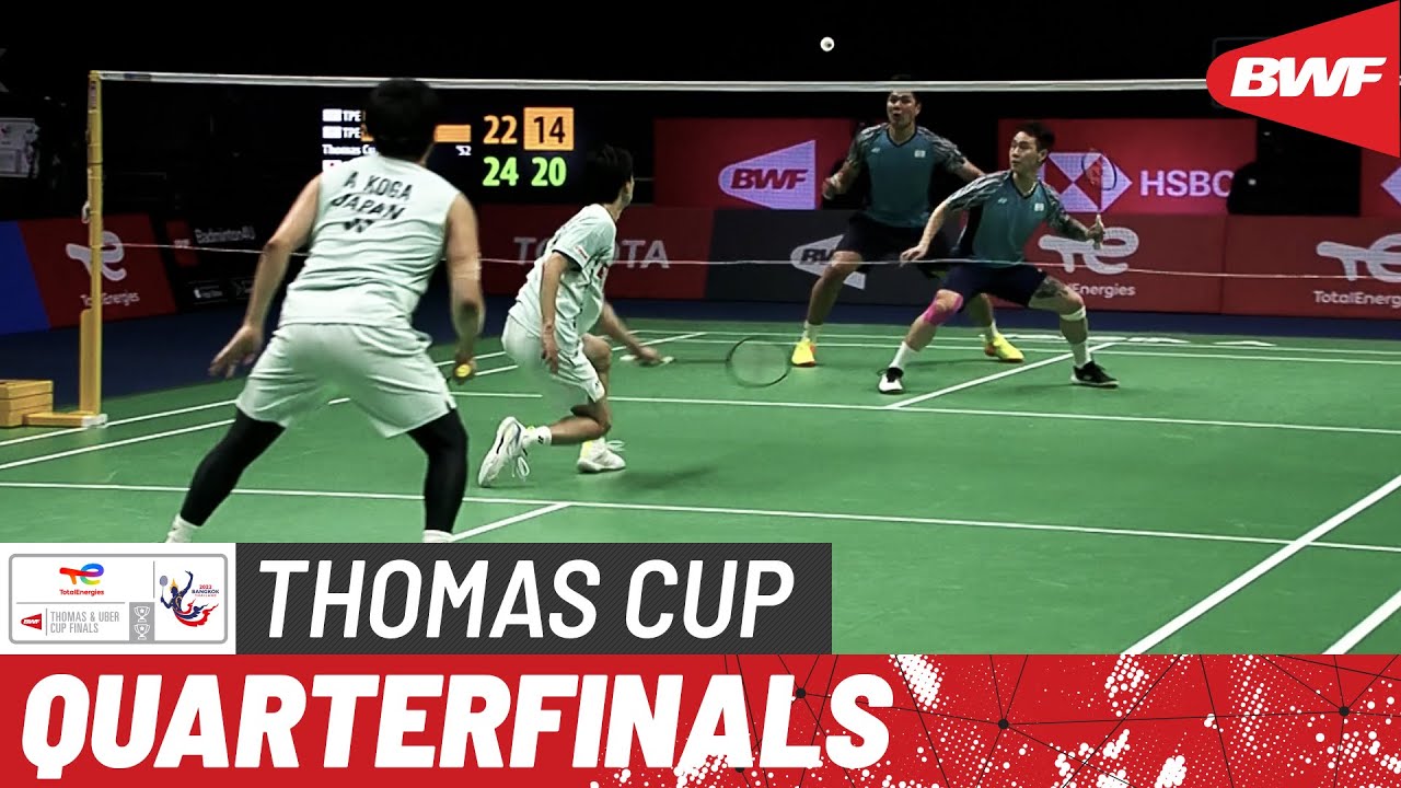 BWF Thomas Cup Finals 2022 Chinese Taipei vs