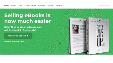 Simplify - Sell your Book / App Landing