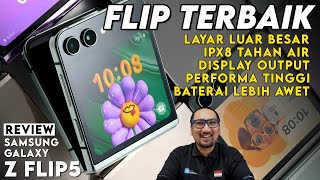 Smartphone Layar Lipat Compact TERBAIK 2023: Review Samsung Galaxy Z Flip5 Indonesia