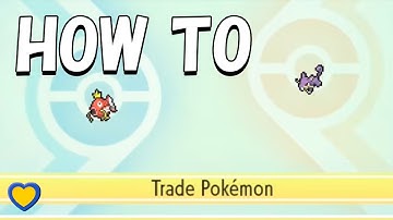 HOW TO TRADE in Pokémon Let