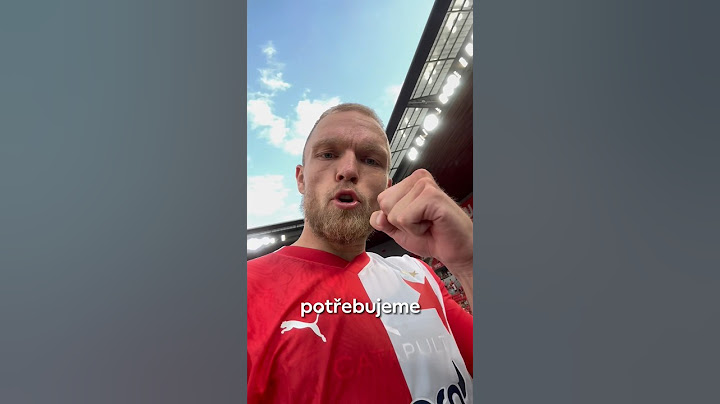🙋‍♂️ „Ahoj fanoušci, díky za support!“ #slaviatv #slahra