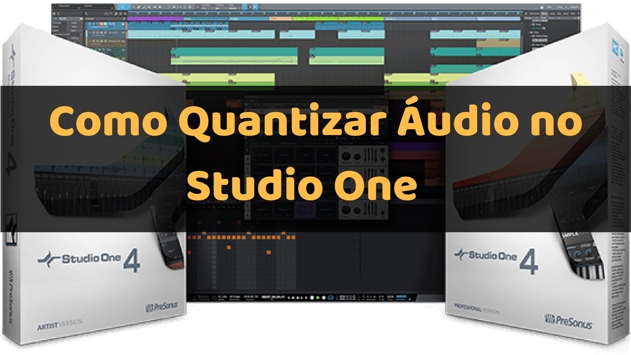 Como Quantizar Áudio no Studio One - YouTube