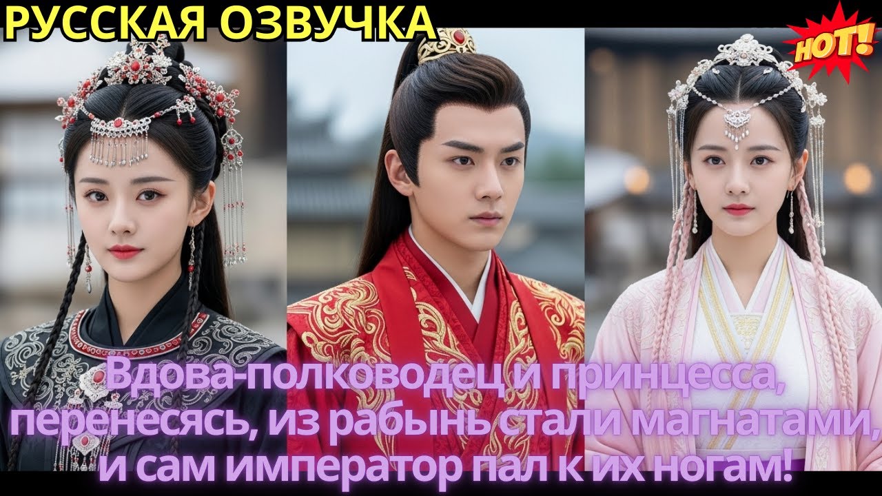 Вдова-полководец и принцесса, перенесясь, из рабынь стали магнатами, и сам император пал к их ногам!