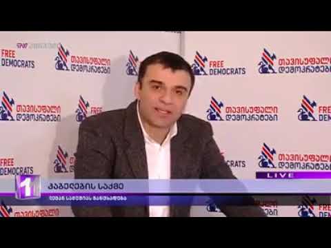 ,,თავისუფალი დემოკრატები''-ს საგანგებო ბრიფინგი (07.02.2019)