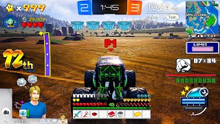 Monster Jam Showdown but Every Loss Adds a HUD Element