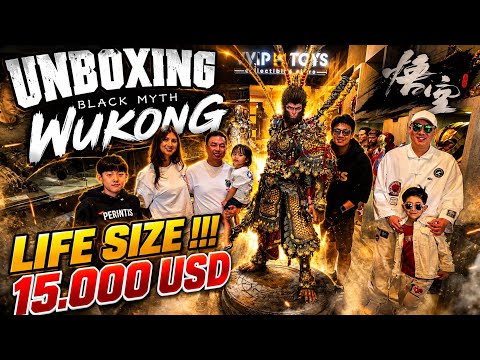 THIS STATUE IS INSANE!!! NO WAY A HUMAN MADE THIS!!! BLACK MYTH: WUKONG 1:1 LIFE-SIZE!!
