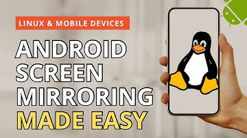 ANDROID screen mirroring on LINUX. Works with Google Pixel. EASY with SCRCPY