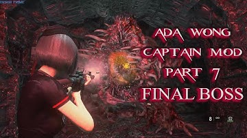 Resident Evil 2 Ada sa Captain Mod Gameplay part 7 with Commentary