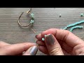 Kristal Boncuk Küpe Yapımı 🦋🌺😍 | Çiçekli Halka Küpe | Crystal Beads Earring Making | Handmade