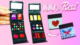 Estuche de Maquillaje \/ Cosméticos en Miniatura 100% Reales  -  Manualidades Para Muñecas