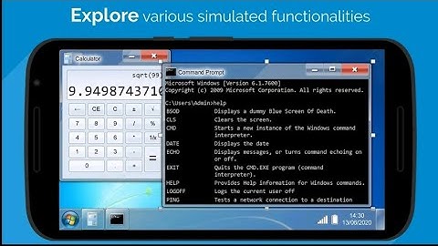 Mobile Ko Computer Kaise Banaye/win7 simu Kaise Chalaye/win7 simu App Full Tutorial