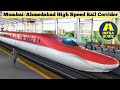 Mumbai  ahmedabad highspeed rail corridor current update  mumbaiahmedabad bullet train