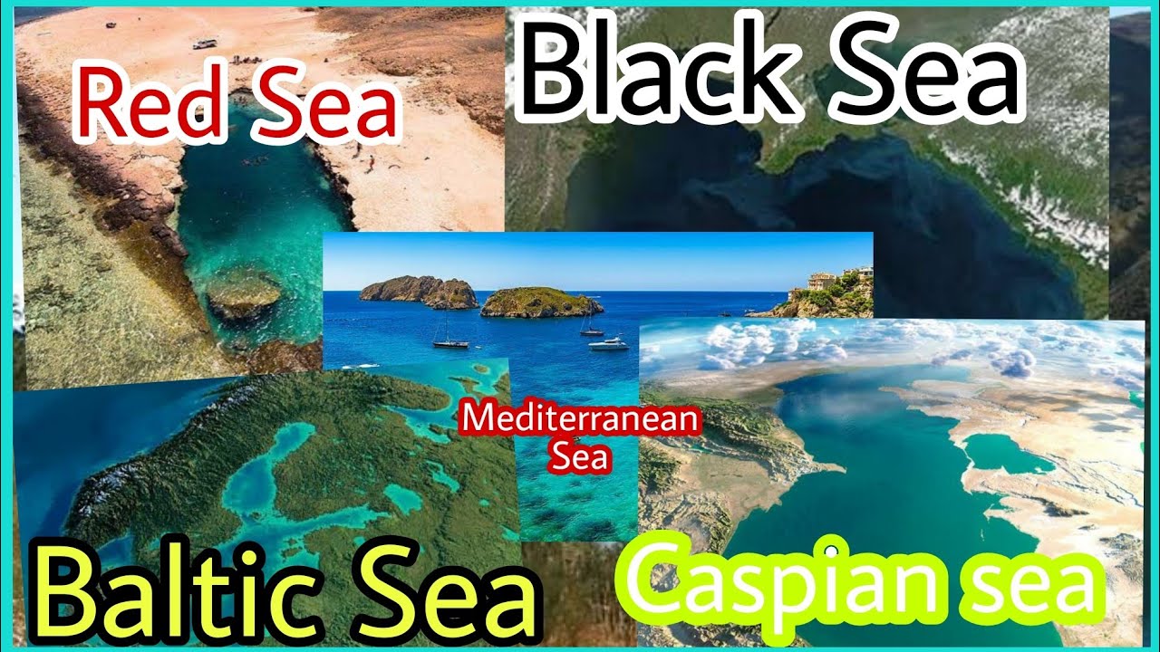 Remember all countries bordering Black Sea, Baltic Sea,Red Sea, Caspian sea|UPSC prelims2022